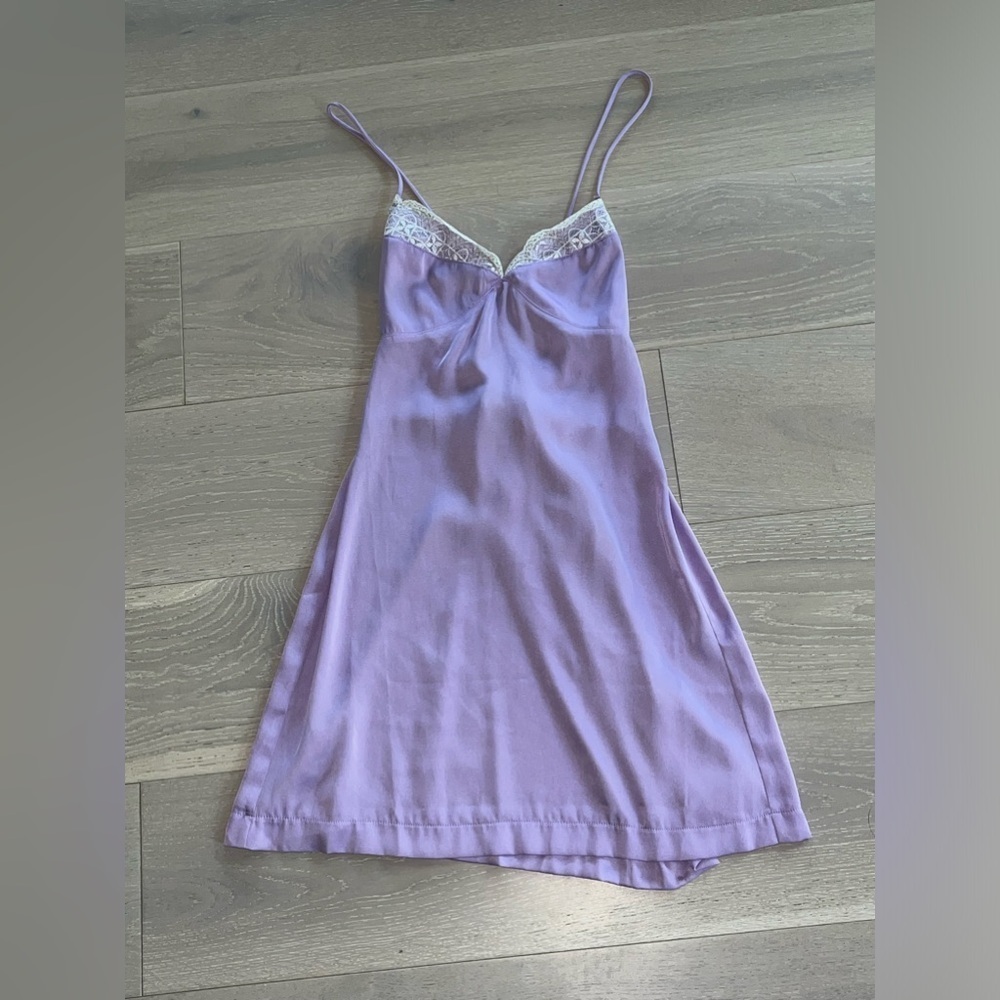 NWT Lavender Free People Intimately SLIP DRESS sz medium M